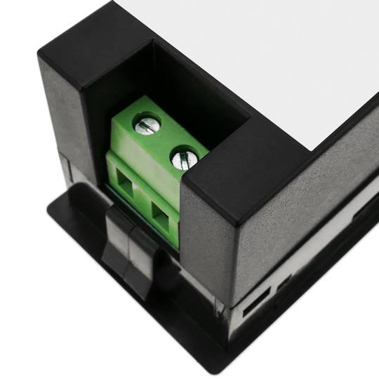 Visor LCD de 3 dígits dual amb voltímetre 80-300VAC i amperímetre 100-200A