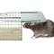 Armadilha para ratos camundongos roedores gaiola de metal 94 x 240 x 90 mm