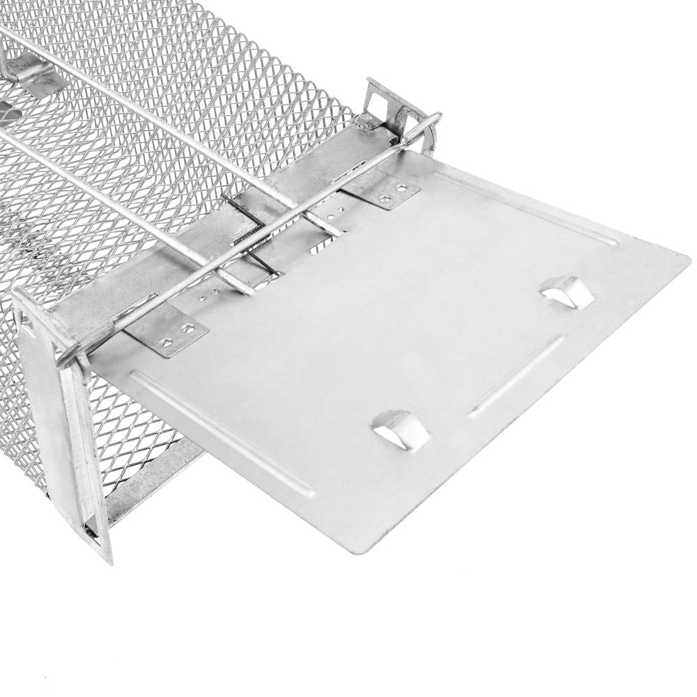 Trappola per ratti topi roditori gabbia metallica 145 x 276 x 110 mm