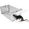 Trappola per ratti topi roditori gabbia metallica 145 x 276 x 110 mm