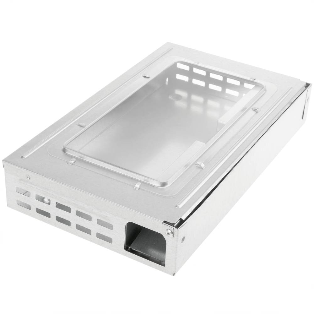 Armadilha para ratos e pequenos roedores caixa de metal 262 x 50 x 160 mm