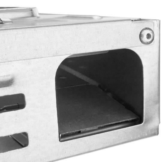 Armadilha para ratos e pequenos roedores caixa de metal 262 x 50 x 160 mm