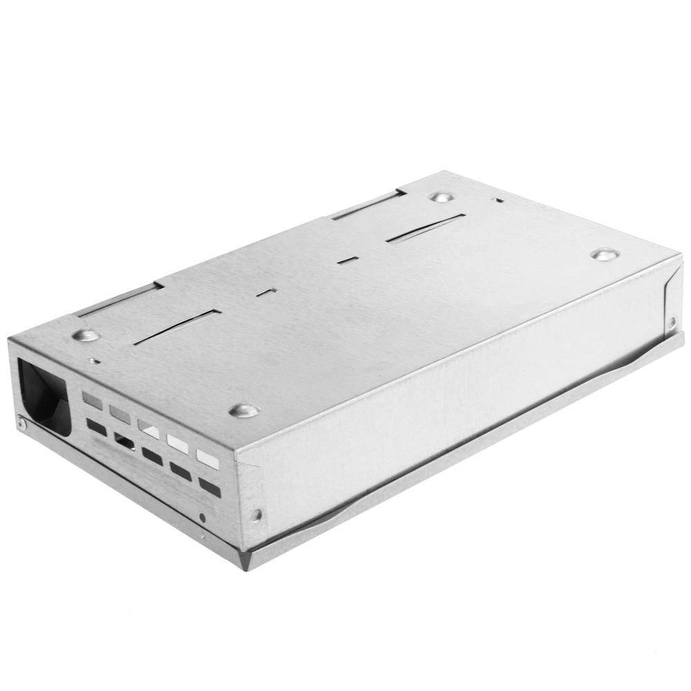 Armadilha para ratos e pequenos roedores caixa de metal 262 x 50 x 160 mm