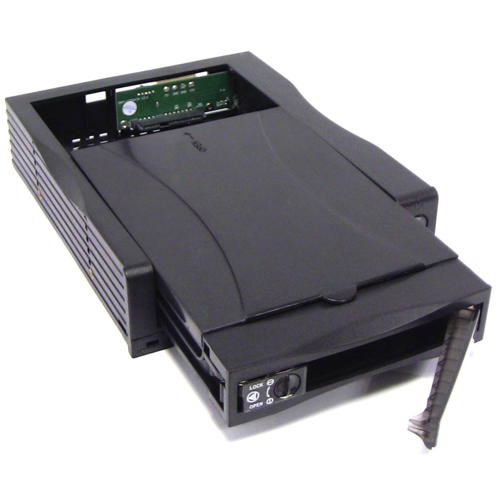Rimovibile HDD SATA2 3,5 Plastic (Black - 1 Vent)