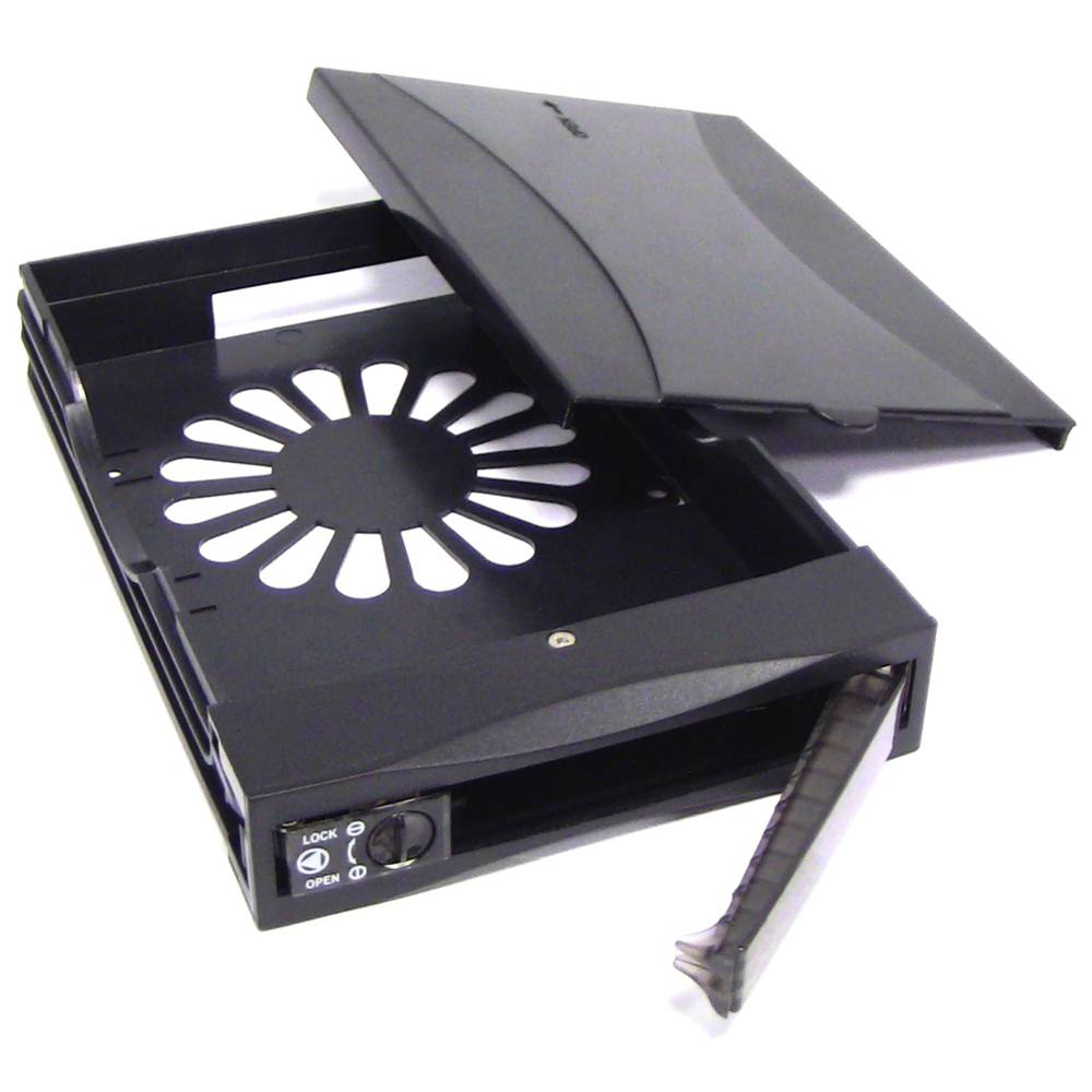 Rimovibile HDD SATA2 3,5 Plastic (Black - 1 Vent)