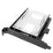 1 x HDD SDD 2,5-inch harde schijf-adapter naar PCI-slot van computerchassis
