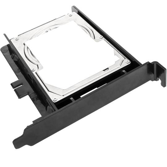 1 x HDD SDD 2,5-inch harde schijf-adapter naar PCI-slot van computerchassis