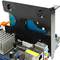 1 x HDD SDD 2,5-inch harde schijf-adapter naar PCI-slot van computerchassis