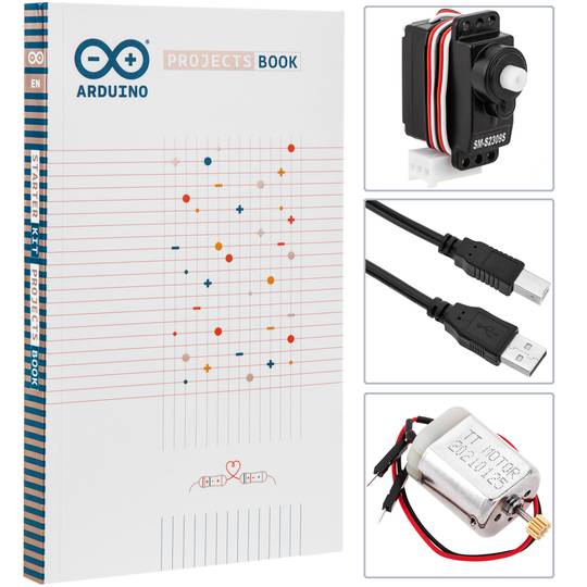 catalogus pistool Nathaniel Ward Arduino Starter Kit Arduino Starter Kit in het Engels - Cablematic