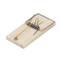 Pack of 2 units small wooden mousetrap format table size number 1 of 4.8 x 11 x 1.2 cm