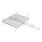 Doppelter Grillrost aus verzinktem Eisen mit Griff 30x35 cm