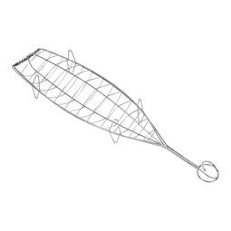 Grillrost aus verzinktem Eisen mit Griff 13,5 x 54 cm