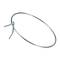 24 cm diameter ring-shaped wall planter support with zinc-plated finish