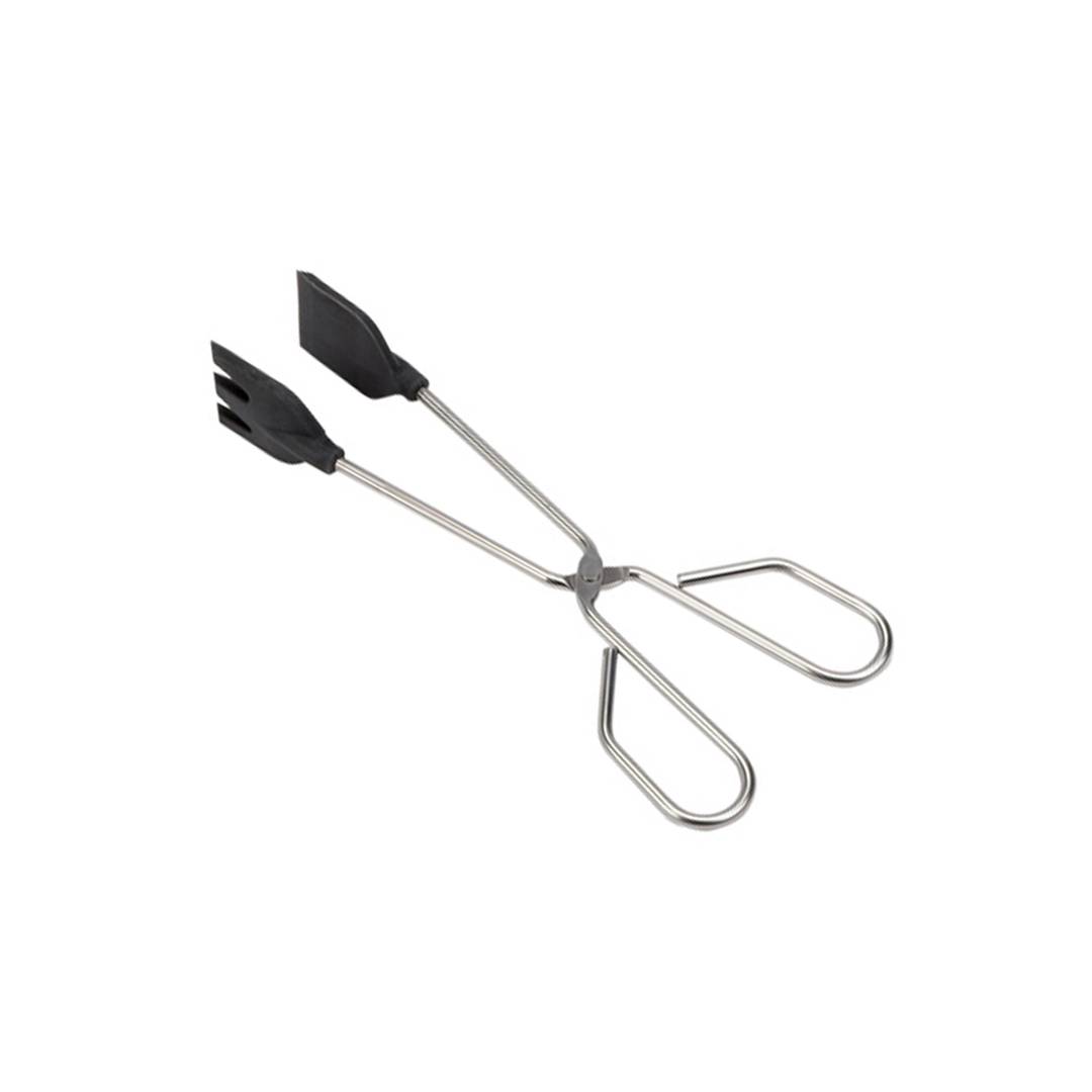 Chroom RVS BBQ Tang met Nylon Punten 30cm