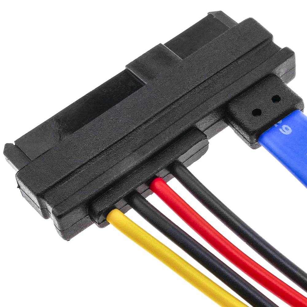Cabo SATA2 POWER a SAS 29pin (7+14 pinos em um SFF-8482) 40 cm