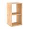 Prestatgeria modular de 2 cubs dinàmics de pi massís 36,2 x 33 x 70,8 cm Astigarraga
