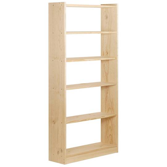 Estantería modular de 3 cubos dinámicos de pino macizo 107x36