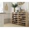 Merlot flessenrek voor 16 flessen massief grenenhout 68,8x25x30cm Astigarraga