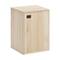 Armadio verticale Dynamic 1 anta con 2 ripiani in legno massello di pino 37,3 x 33 x 53,5 cm Astigarraga