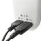 Schuko 16A plug with 2 x USB A female charger