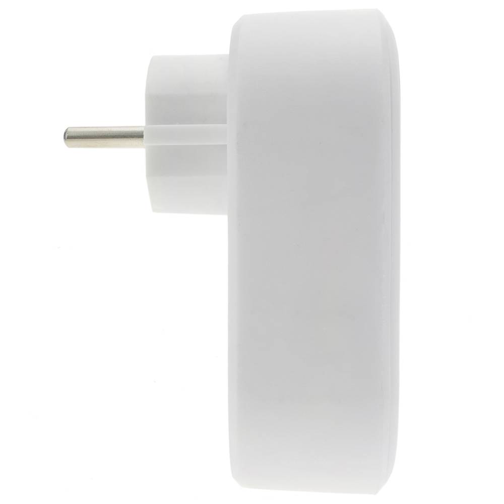 Schuko 16A plug with 2 x USB A female charger