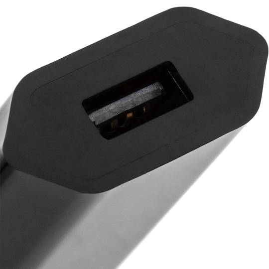 Alimentatore USB da 220 V CA a connettore USB A femmina 5 V CC 1 A e 5 W 1 porta Nero