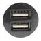 Cargador de mechero para coche. Fuente de alimentación 12/24 VDC con 2 puertos USB tipo A 2A
