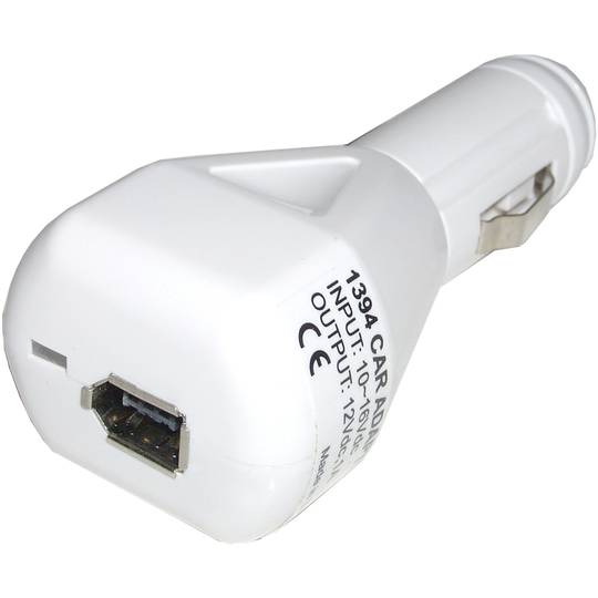 Font d'alimentació per encenedor de cotxe a FireWire 400 5VDC 1A