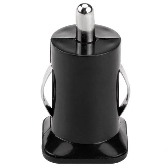 Caricabatteria da auto per accendisigari. Alimentazione 12/24 VDC con 2 porte USB tipo A 3.1A