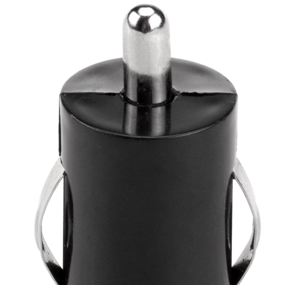 Caricabatteria da auto per accendisigari. Alimentazione 12/24 VDC con 2 porte USB tipo A 3.1A
