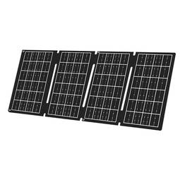 Cargador solar plegable 5V 1.5A 15W con USB tipo A hembra y USB C