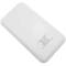 1000mA rectangular Qi white USB induction wireless charger