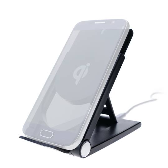 Universal wireless QI charging base USB