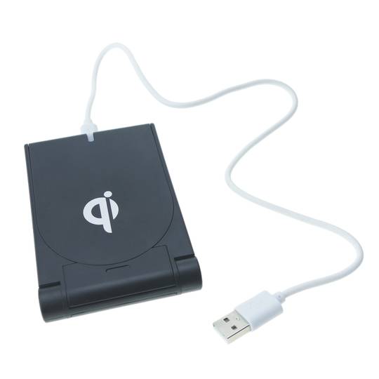 Universal wireless QI charging base USB