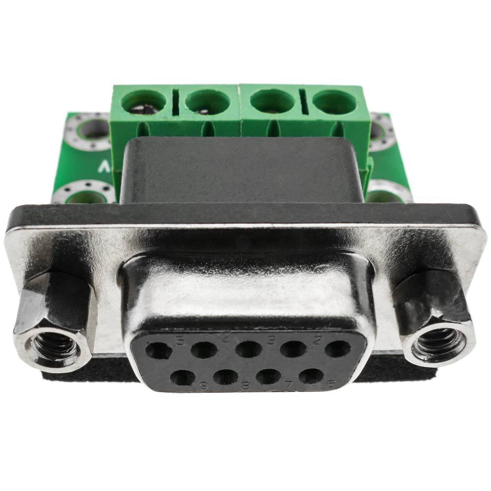 Adaptateur série RS232 DB9 à RS485 4 broches et DB9 93x32x18mm
