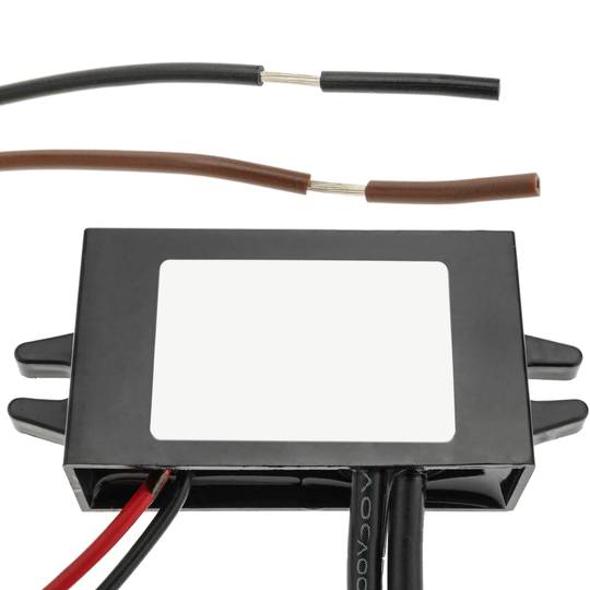 Conversor DC-DC 15W de 12V a 5V 3A  con conector USB 2 x A-hembra