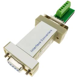 Adaptador serial RS232 DB9 para RS422 RS485 6 pinos e DB9