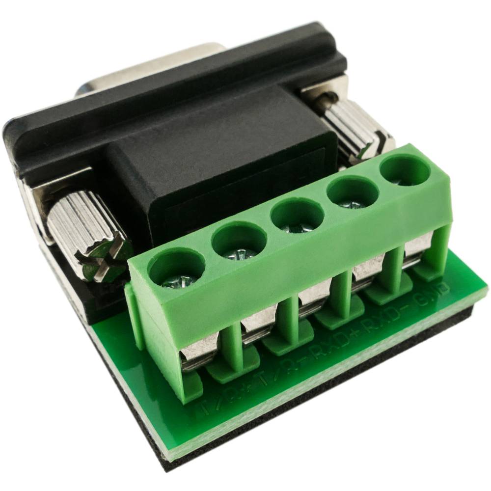 Serial adapter RS232 DB9 to RS422 5 pin and DB9