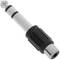 Áudio Stereo Adapter 6,3 milímetros jack TRS-macho-fêmea 1XRCA