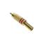 RCA male connector high quality gold with red markings
