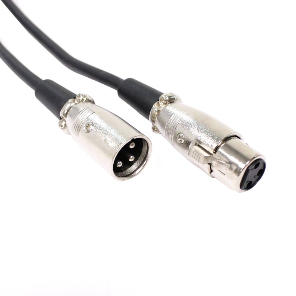Audio Cable XLR microphone 3-Pin Male to Female 2m