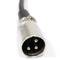 Audio-Kabel XLR 3-pin mic männlich zu weiblich 3m