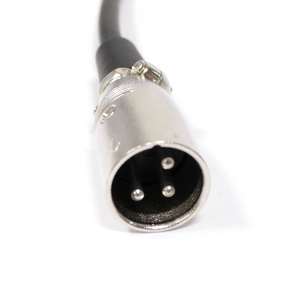 Cable de audio micrófono XLR 3pin macho a macho de 15m