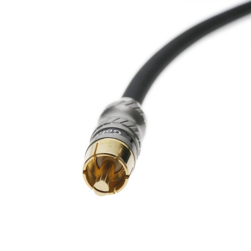 Câble audio XLR 3 broches femelle pour microphone RCA mâle 1m