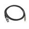 Câble audio XLR 3 broches femelle pour microphone RCA mâle 1m