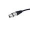 Cable de audio micrófono XLR 3pin hembra a RCA macho de 3m