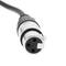 Cable de audio micrófono XLR 3pin hembra a RCA macho de 3m