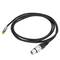 Cable de audio micrófono XLR 3pin hembra a RCA macho de 3m