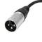Audio Cable XLR microphone 3pin Male to RCA Male 1m