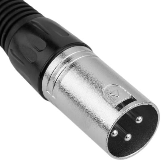 Kabel audio mikrofon XLR 3pin męski na RCA męski 3 metry
